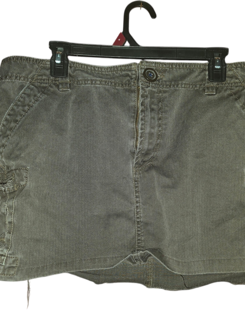 4/6/33. Old Navy Casual Brown Denim Mini Skirt
